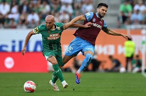 Trabzonspor Avrupa Ligi’ne Veda Etti! Rapid Wien’e 2-0 Mağlup Oldu